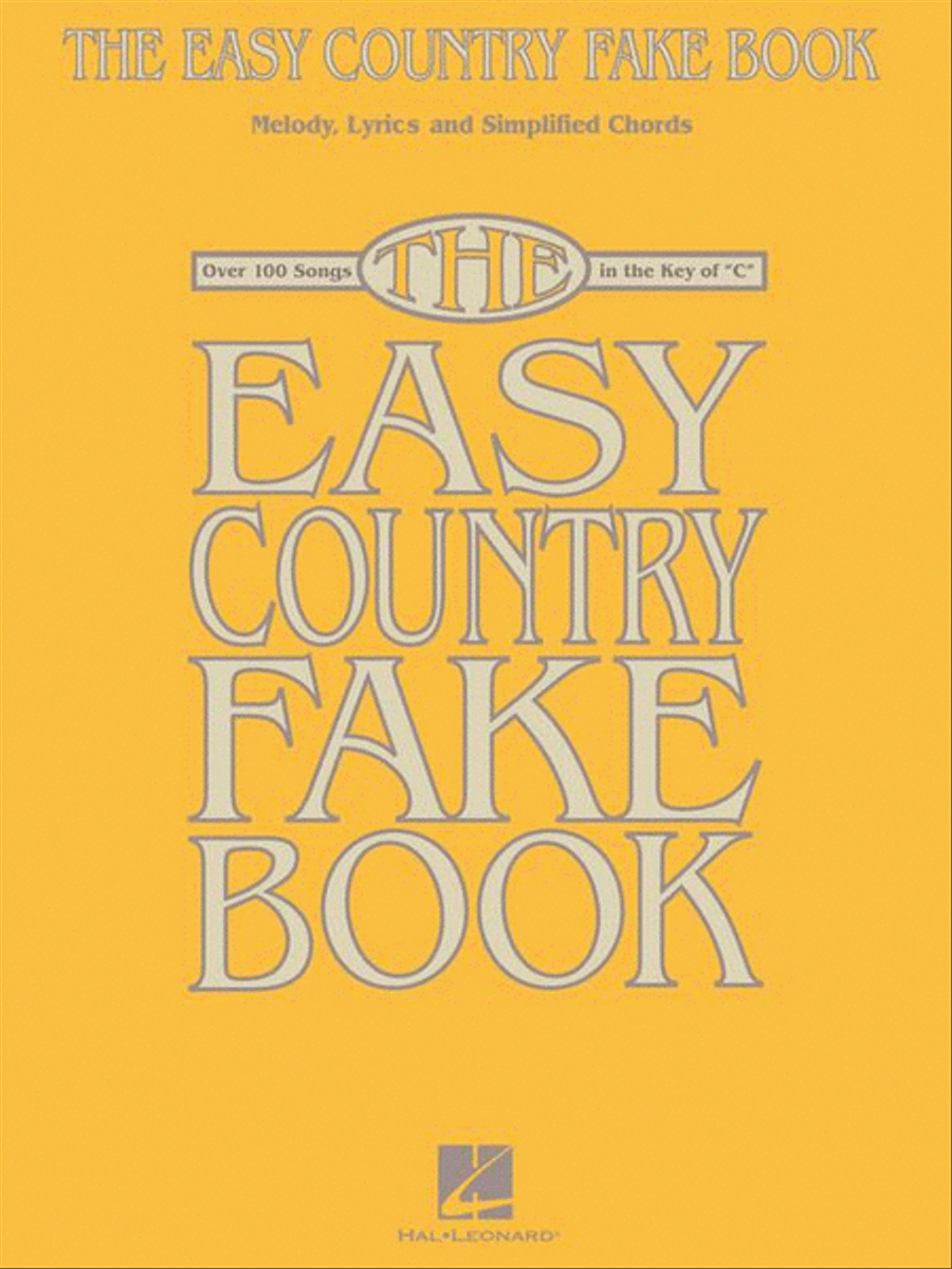 The Easy Country Fake Book