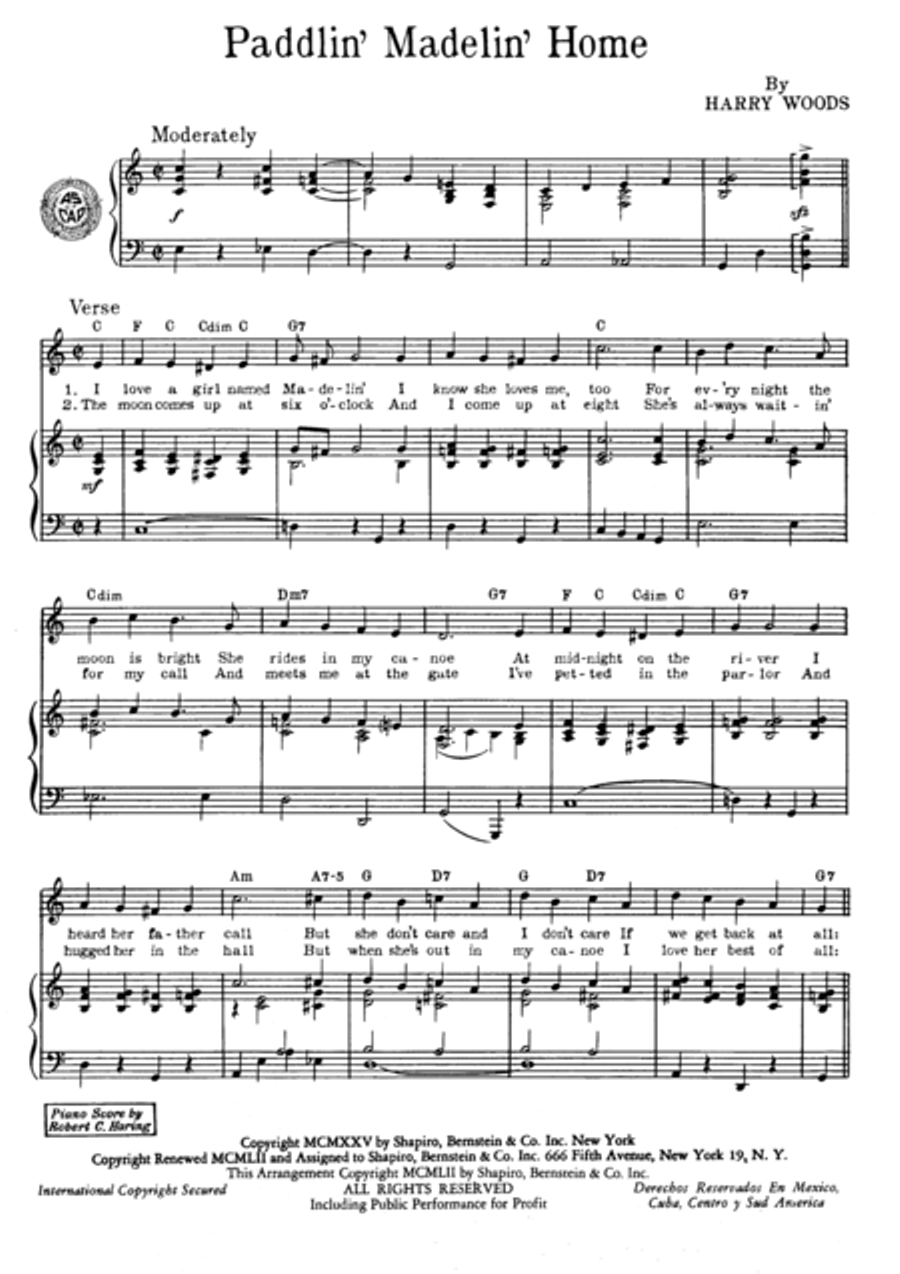 Paddlin' Madelin' Home Paddlin' Madelin' Home Voice scores gallery preview page 2