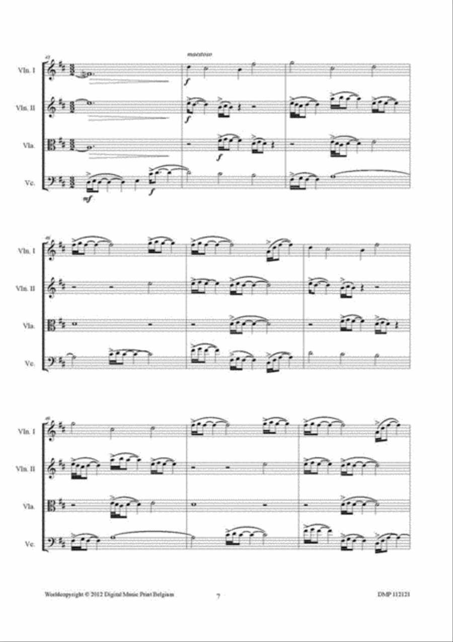 String Quartet 1 String Quartet scores gallery preview page 6