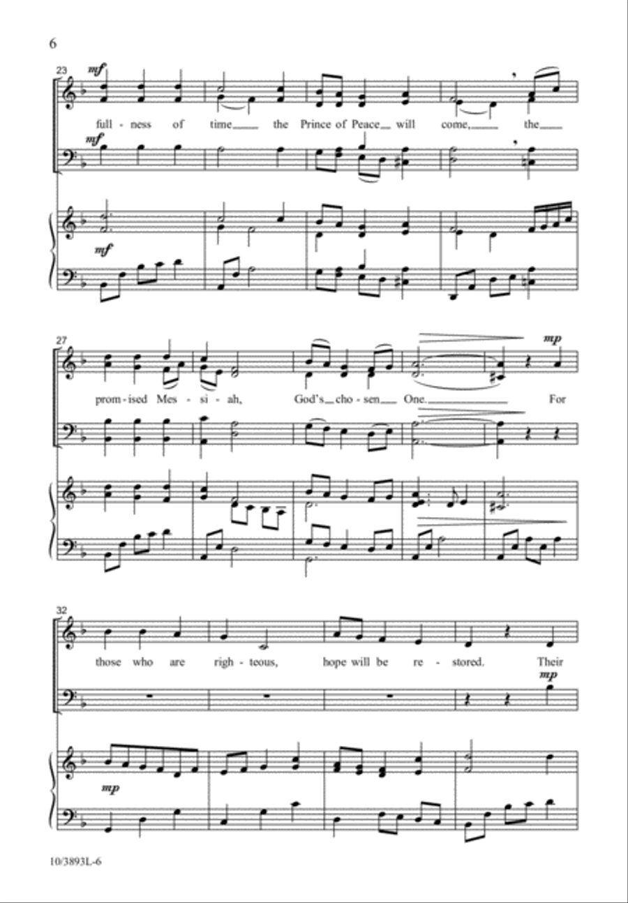 The Birth of a King 4-Part scores gallery preview page 6