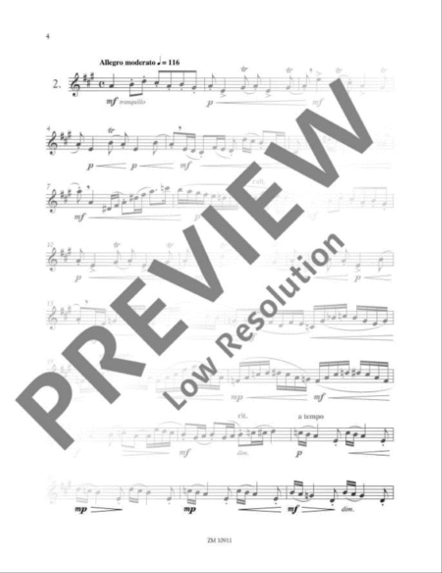The Flutists Progress Flute Duet scores gallery preview page 5