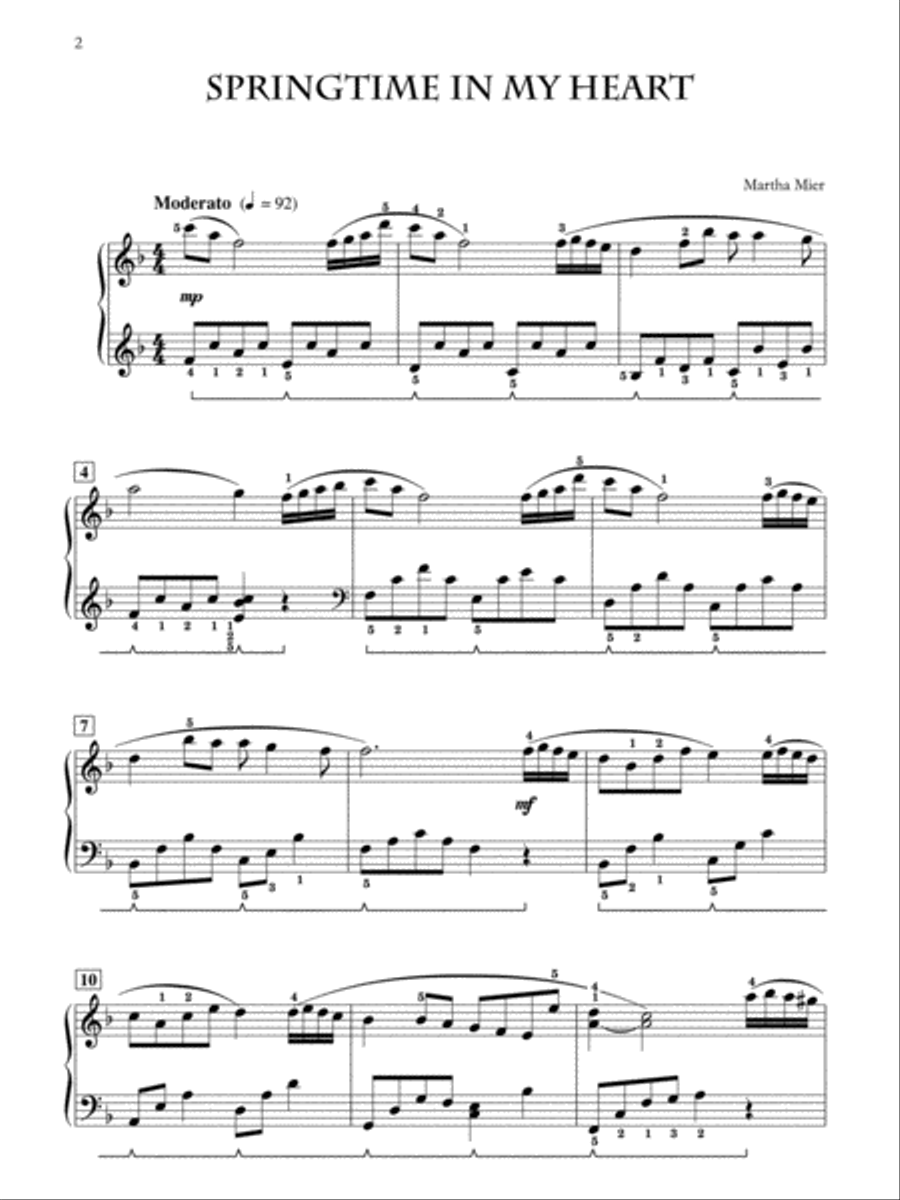 Romantic Impressions, Book 3 Piano Solo scores gallery preview page 7