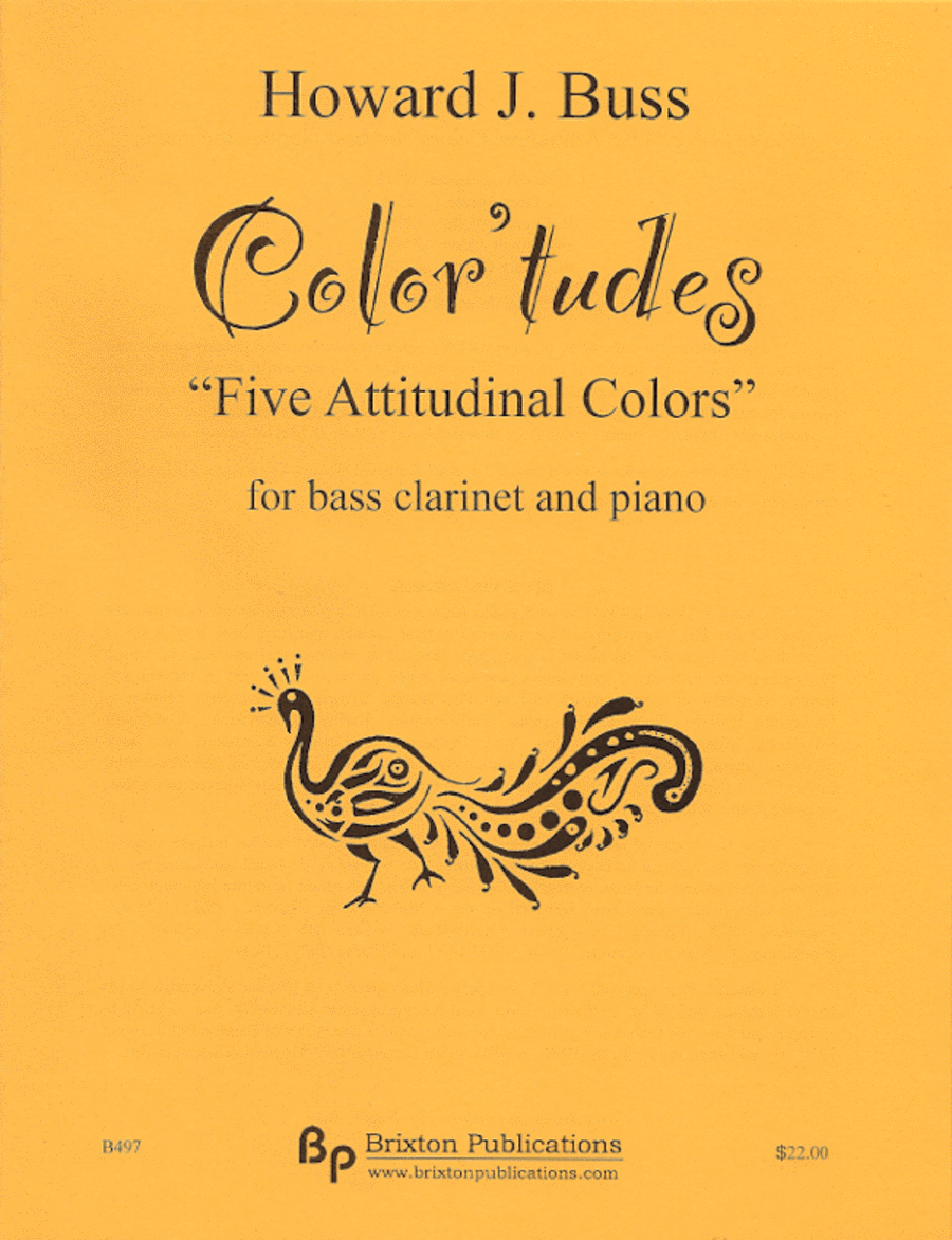 Color'tudes Color'tudes Bass Clarinet scores gallery preview page 1