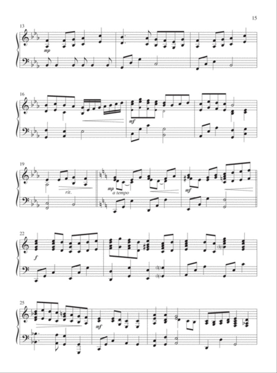 Portraits of Praise Piano Solo scores gallery preview page 9