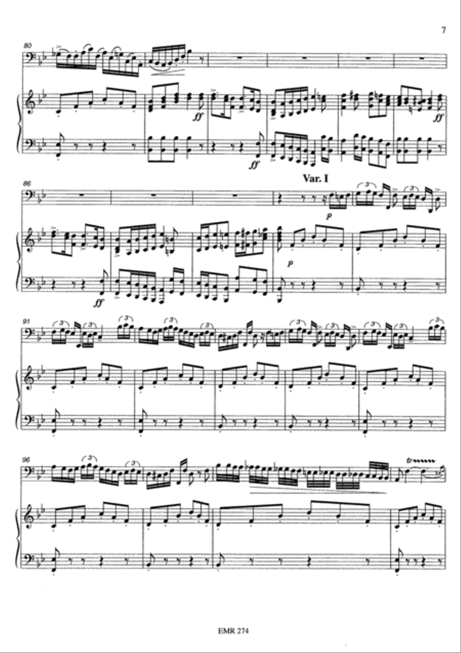 The Carnival of Venice Horn scores gallery preview page 7