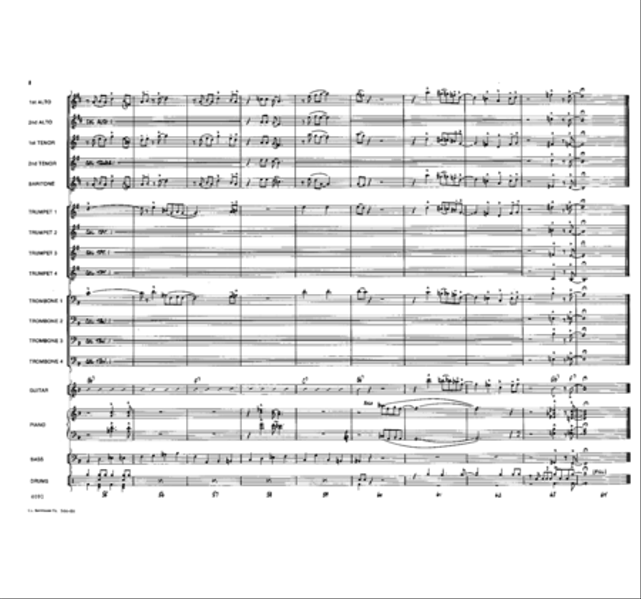 Blues Is My Favorite Color Jazz Ensemble scores gallery preview page 8