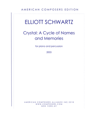 [Schwartz] Crystal: A Cycle of Names and Memories