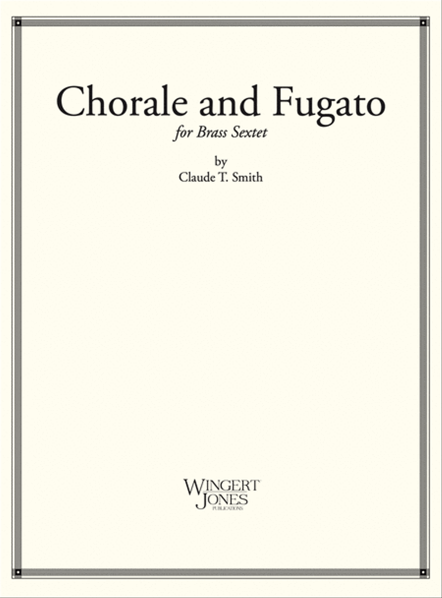 Chorale and Fugato Baritone Horn BC scores gallery preview page 1