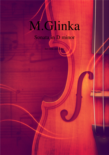 Sonata in D minor by Mikhail Glinka for viola and piano