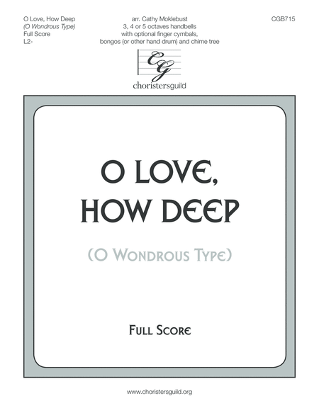 O Love, How Deep - Full Score and Instrumental Parts image number null