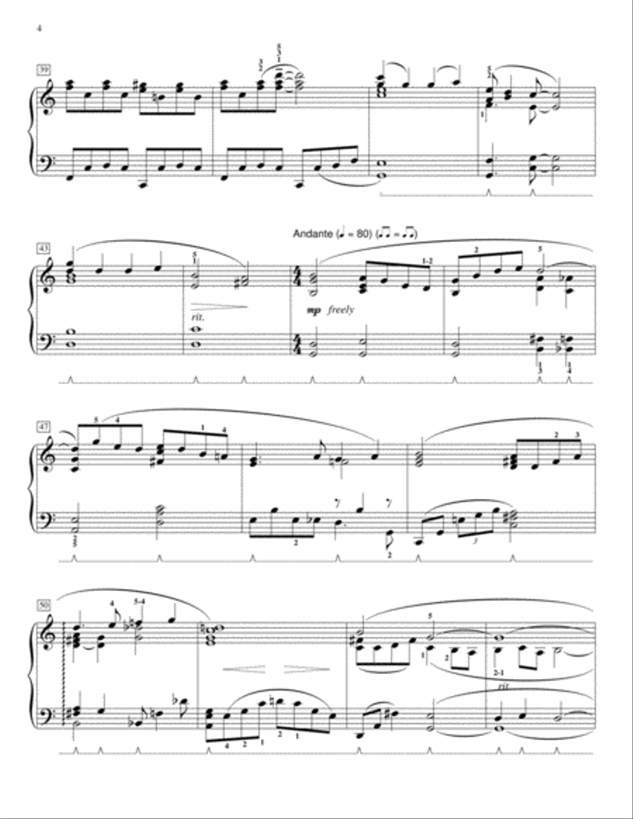 Jambalaya - A Portrait Of Old New Orleans Piano Method scores gallery preview page 4