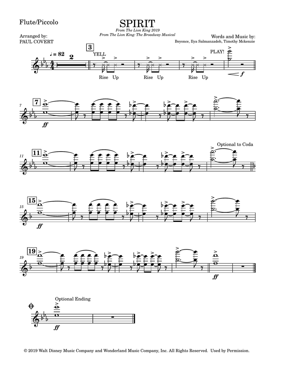 Spirit Marching Band scores gallery preview page 5
