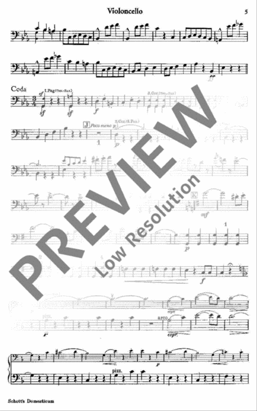 Rosen aus dem Süden Oboe scores gallery preview page 6