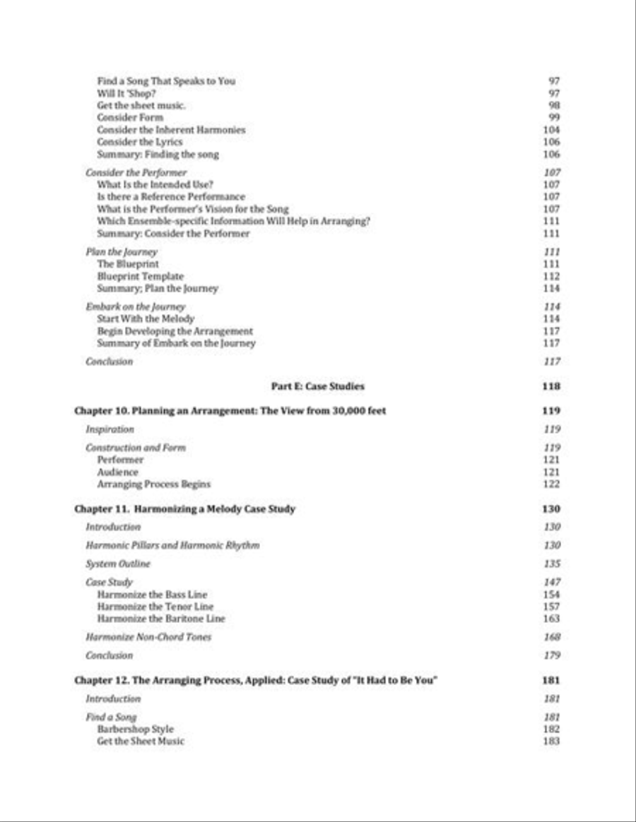 Arranging Barbershop A Cappella scores gallery preview page 5