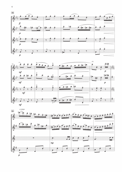 Italian Polka for Saxophone Quartet image number null