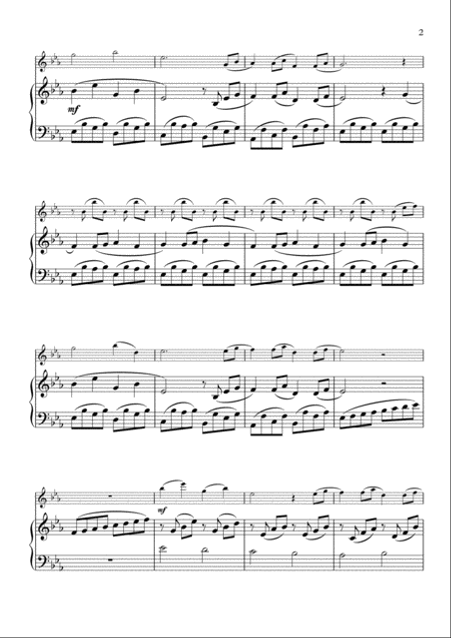 Still, Still, Still - Flute & Piano Flute Solo scores gallery preview page 3