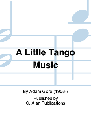Book cover for A Little Tango Music