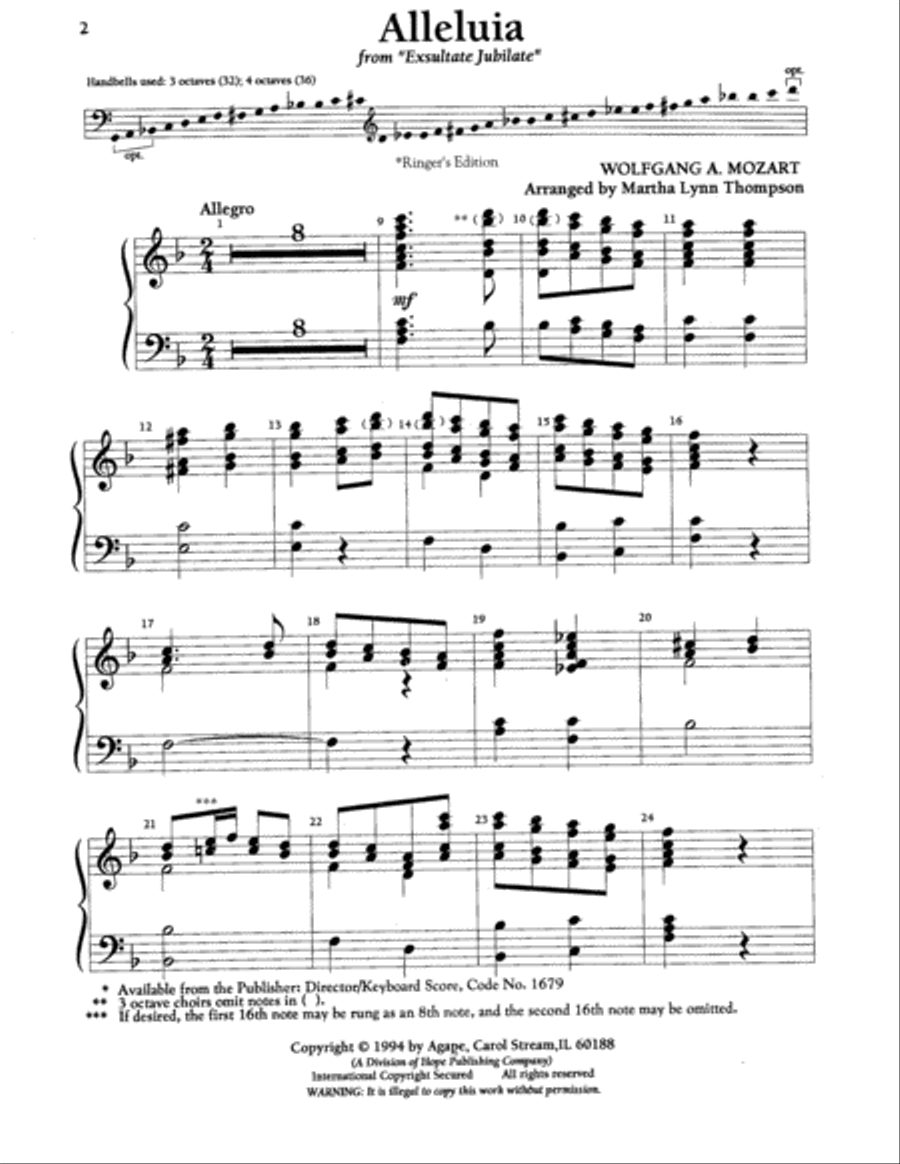Alleluia from 