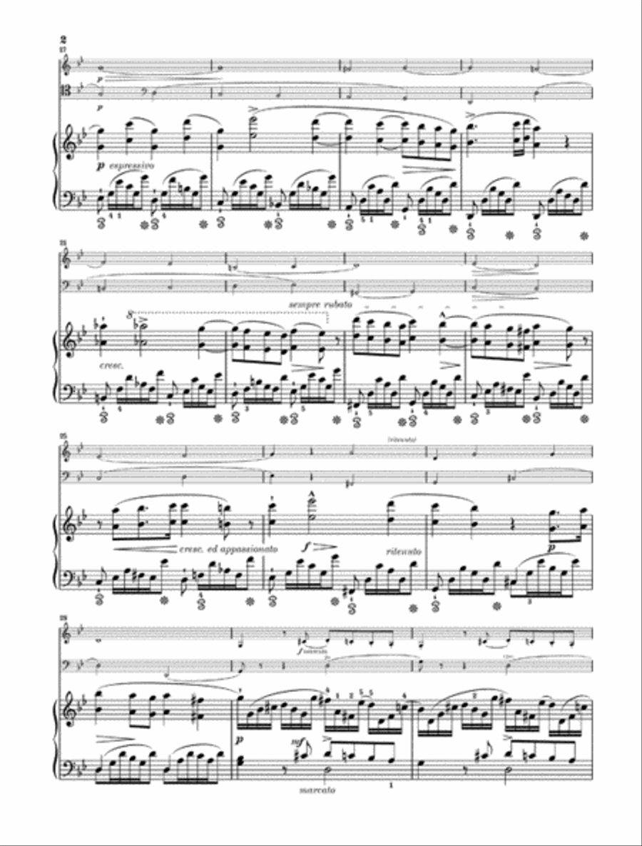 Frédéric Chopin – Piano Trio in G minor, Op. 8 Piano Trio scores gallery preview page 3
