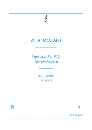 Mozart Fantasia kv. 475 for Orchestra