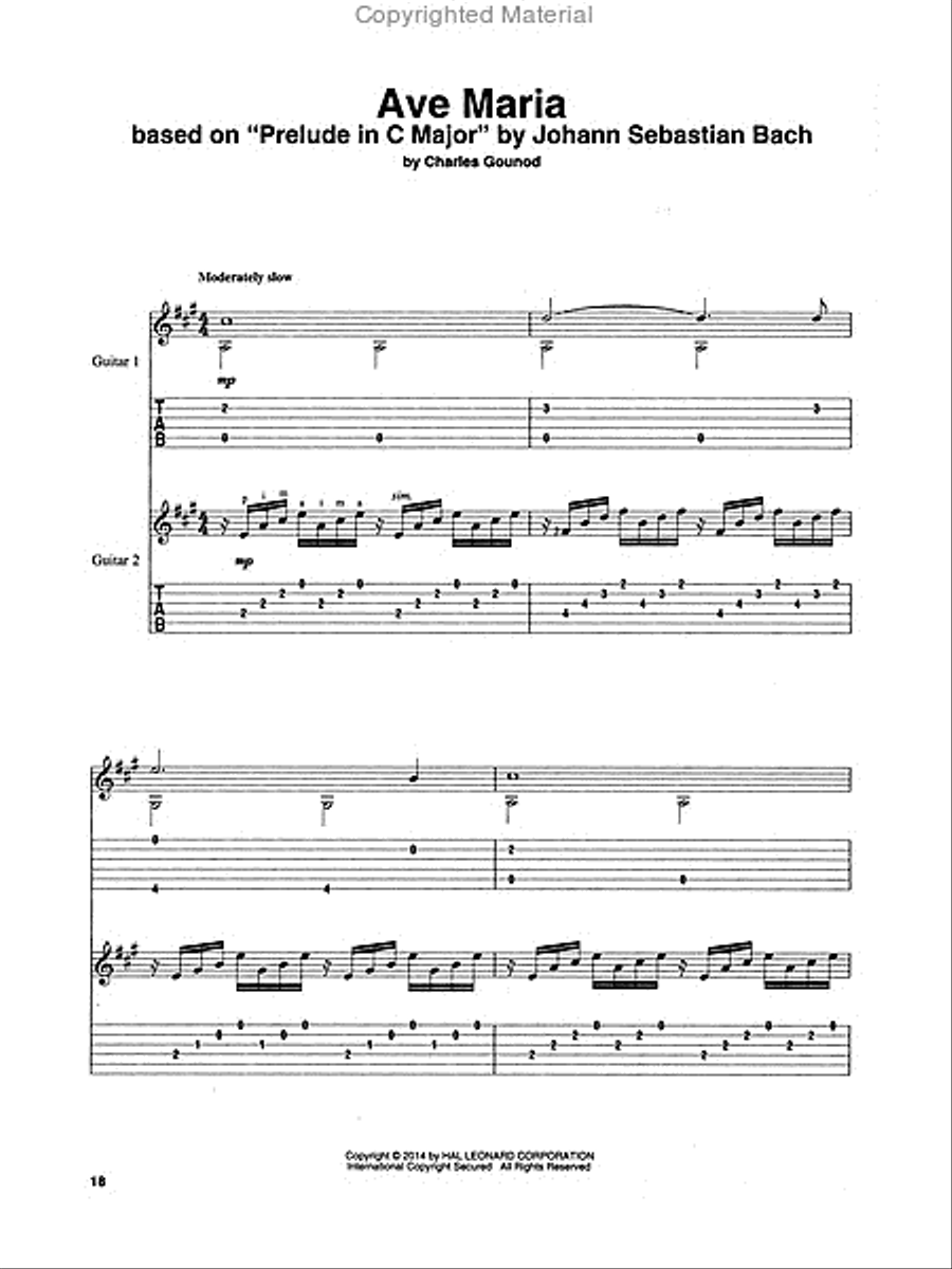 Classical Guitar Duets Classical Guitar Duets Acoustic Guitar scores gallery preview page 5