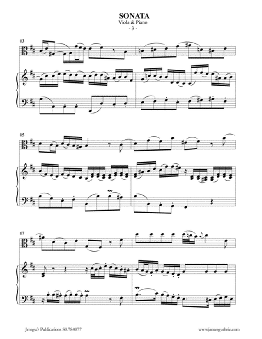 BACH: Six Sonatas BWV 1030-1035 for Viola & Piano image number null