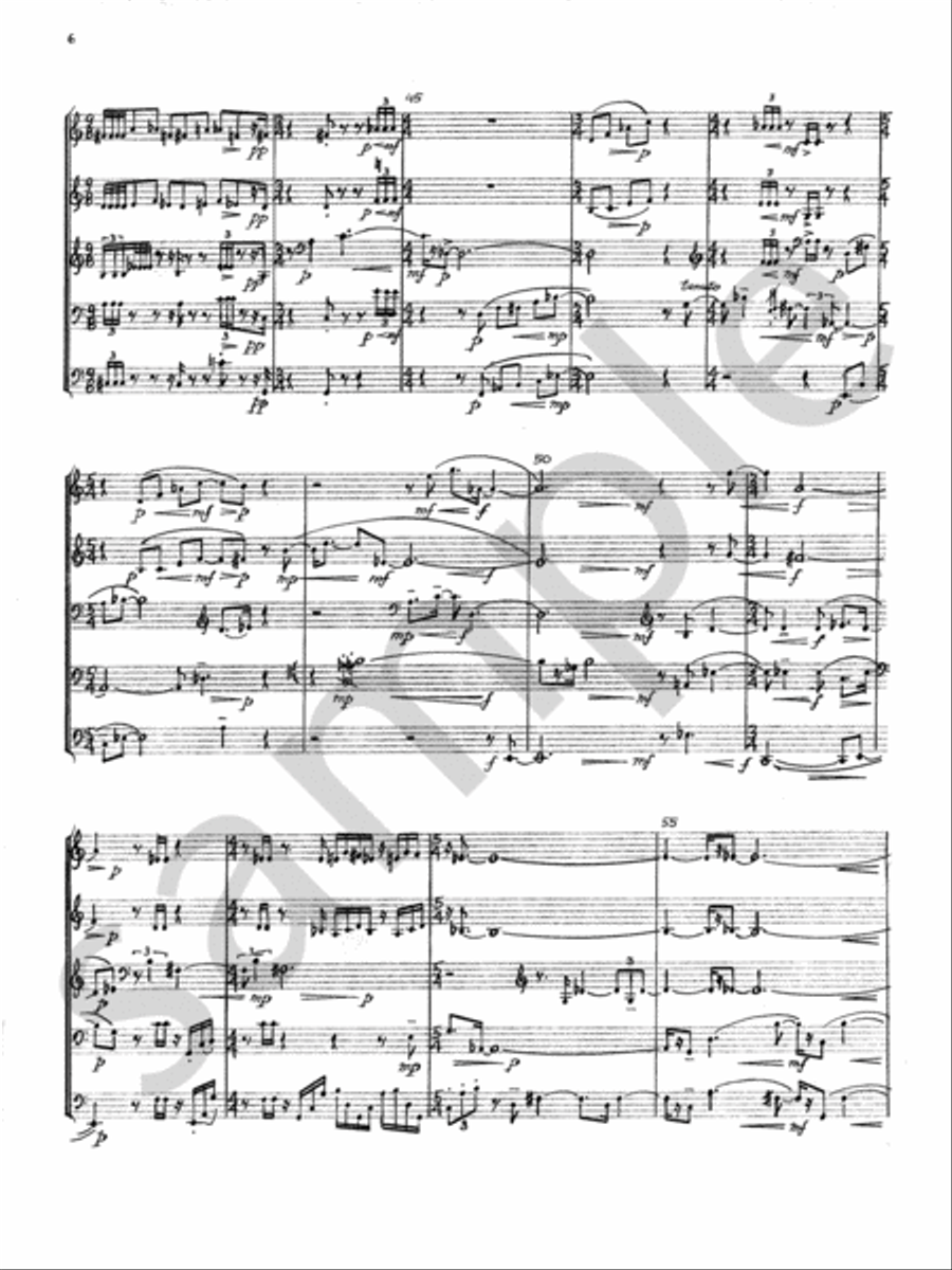 Quintet-Brass Quintet Quintet-Brass Quintet Brass Quintet scores gallery preview page 8