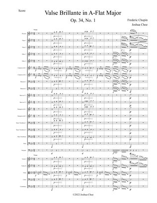 Valse Brillante in A-Flat Major, Op. 34, No. 1