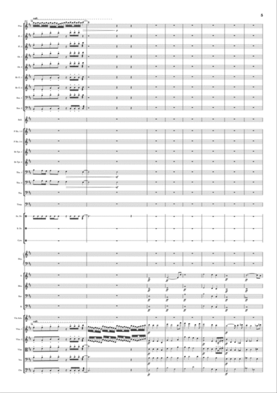 Crafting the Legend Full Orchestra scores gallery preview page 5