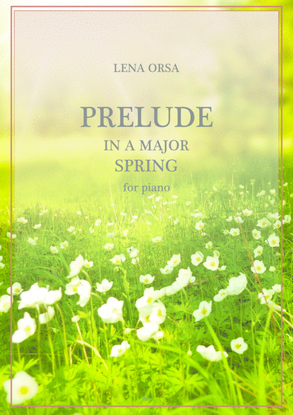 Prelude in A Major 'Spring' image number null