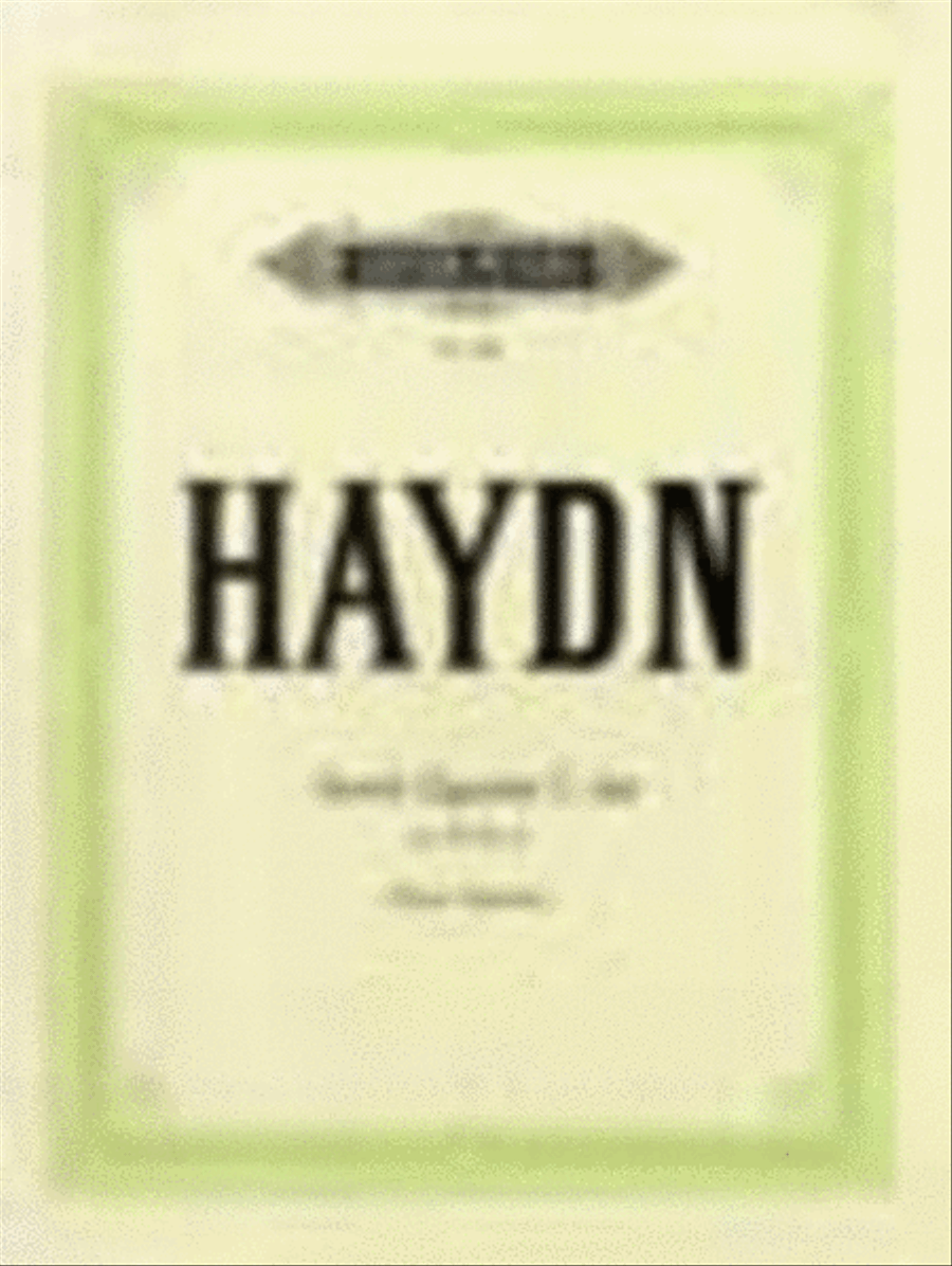 Haydn - String Quartet Op 76 No 3 In C Emperor String Quartet scores gallery preview page 1