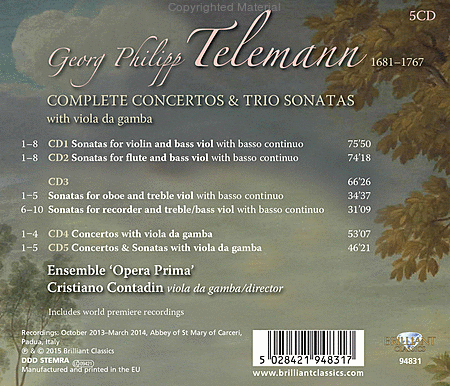 Complete Concertos and Trio So