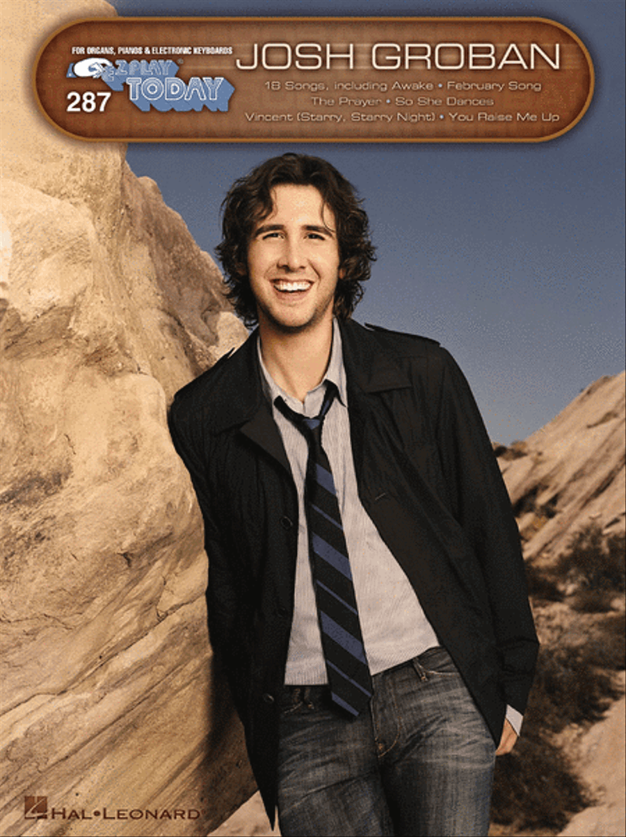 Josh Groban Electronic Keyboard scores gallery preview page 1