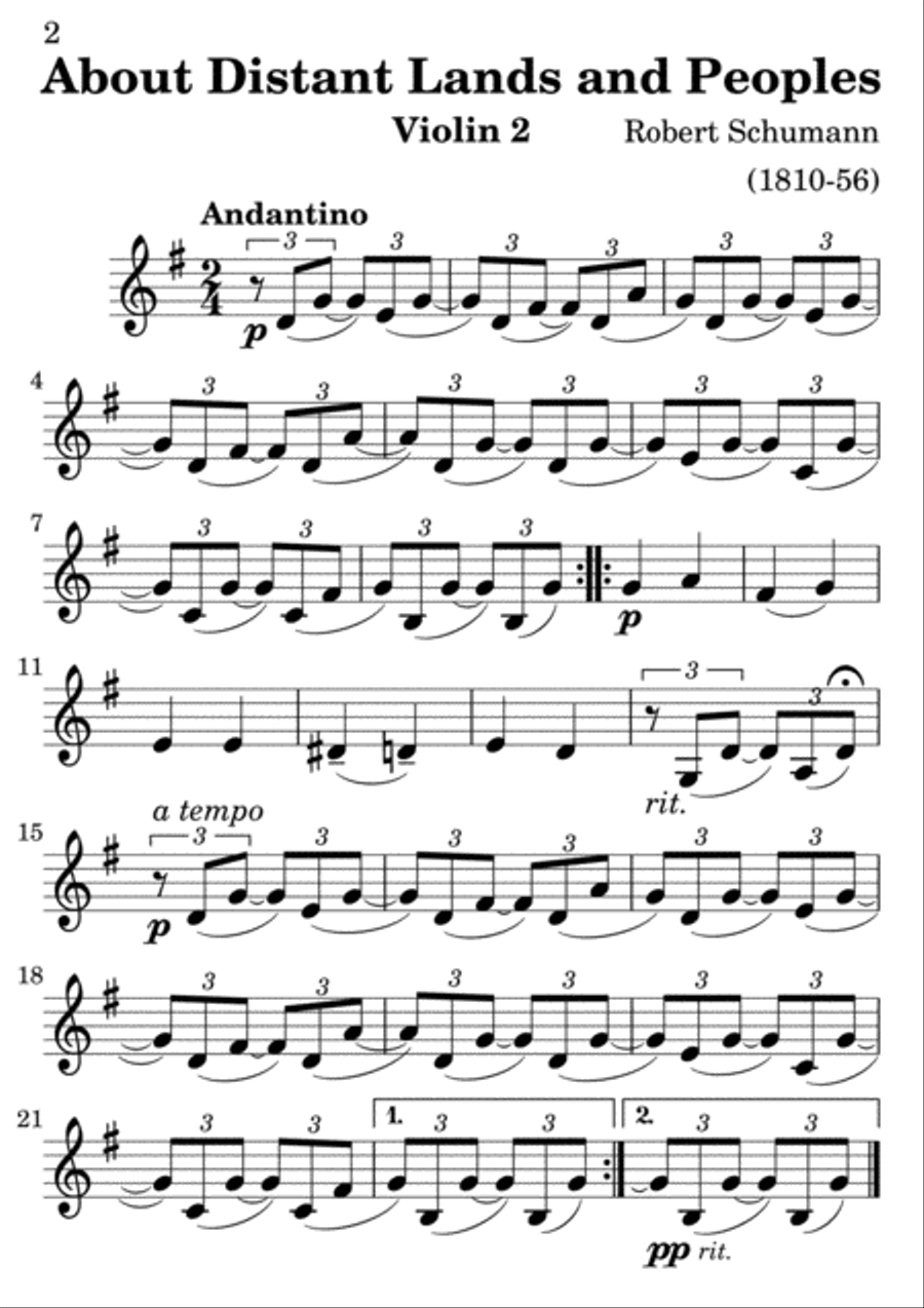 Two Pedagogical Easy String Quartets String Quartet scores gallery preview page 3