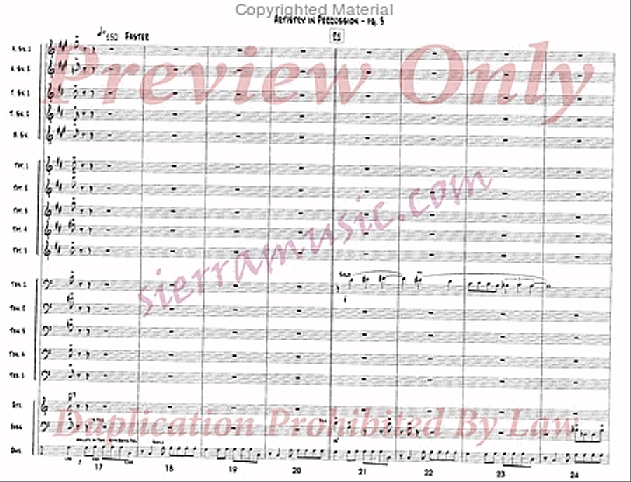 Artistry In Percussion Jazz Ensemble scores gallery preview page 4