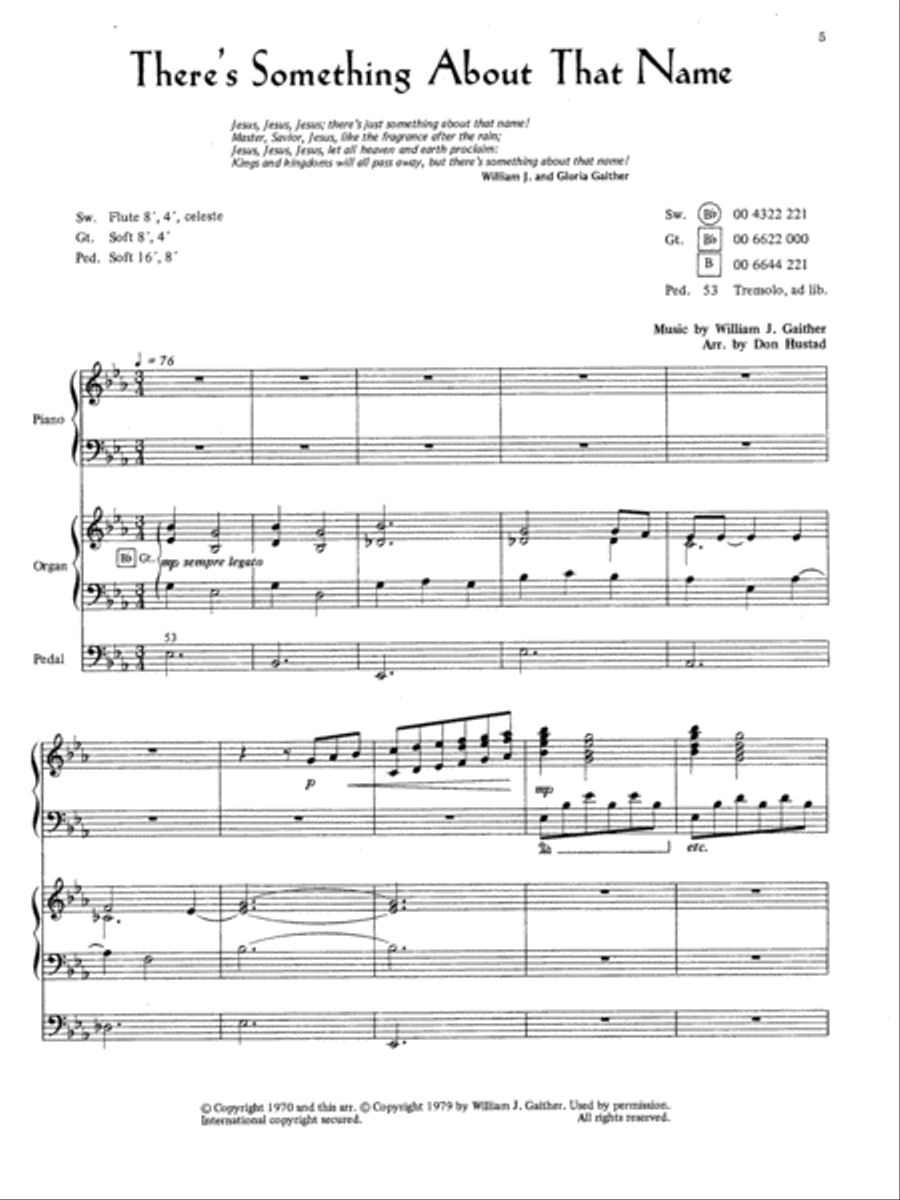 Don Hustad Meets the Gaithers Organ scores gallery preview page 2