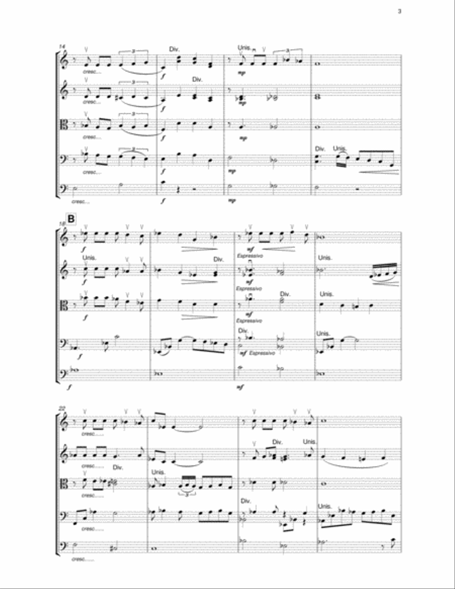 Love Brings Change String Orchestra scores gallery preview page 3