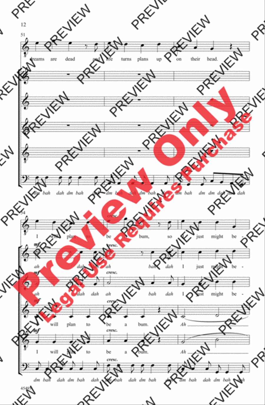 House of Gold House of Gold 4-Part scores gallery preview page 11
