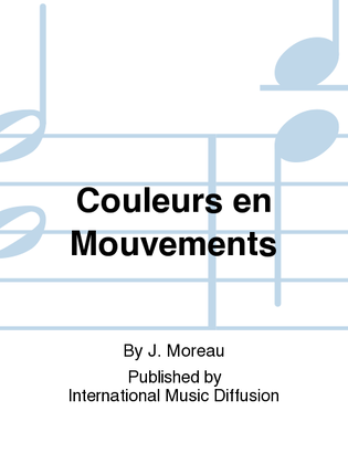 Book cover for Couleurs en Mouvements