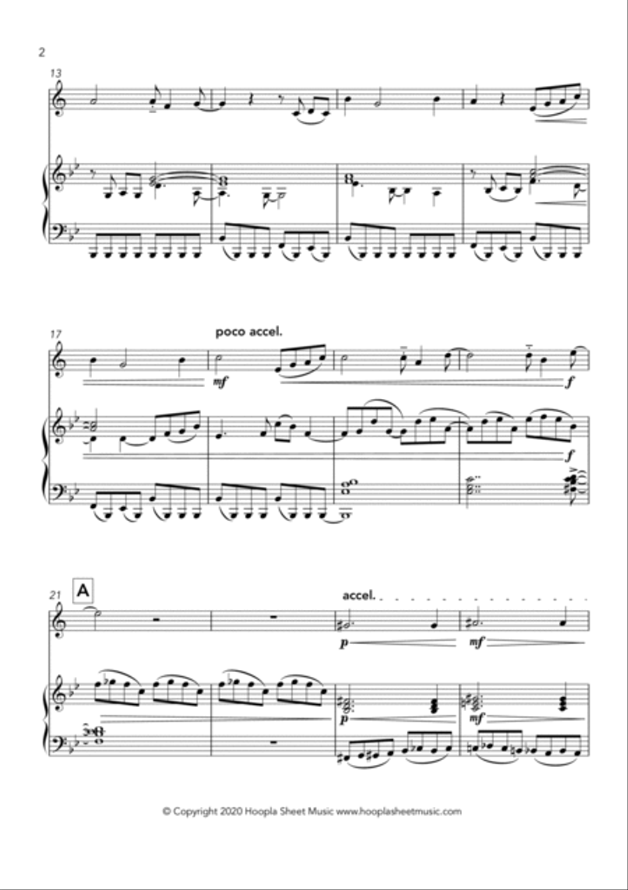 A History of Powered Flight: Kitty Hawk Clarinet Solo scores gallery preview page 2