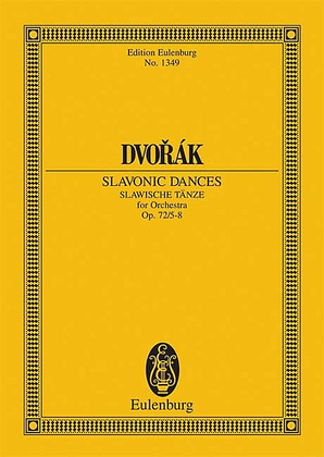 Slavonic Dances, Op. 72/5-8