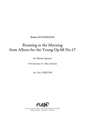 Book cover for Roaming In The Morning from Album for the Young Opus 68 No. 17