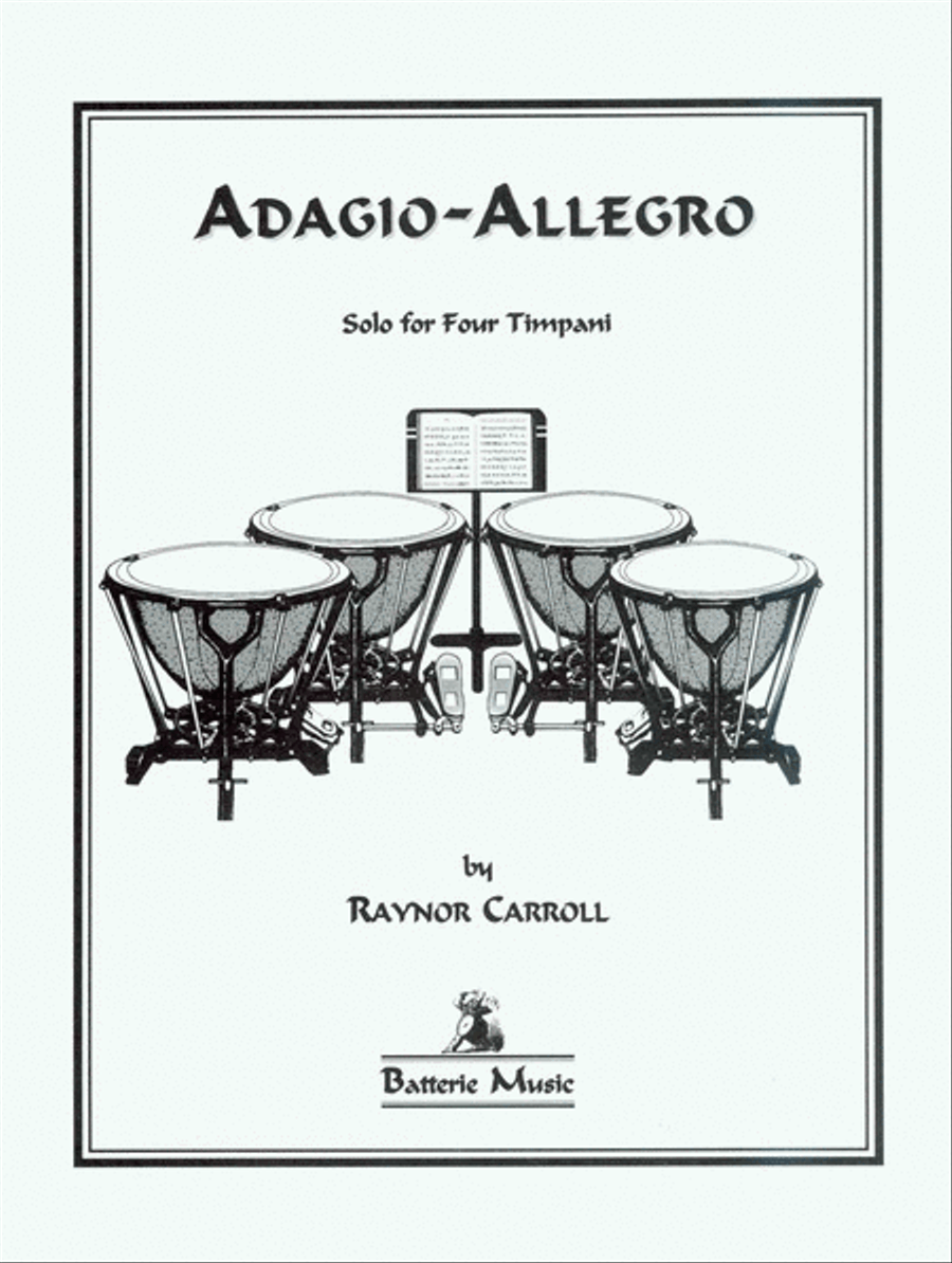 Adagio Allegro Percussion scores gallery preview page 1