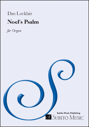 Book cover for Noel's Psalm A Sonata
