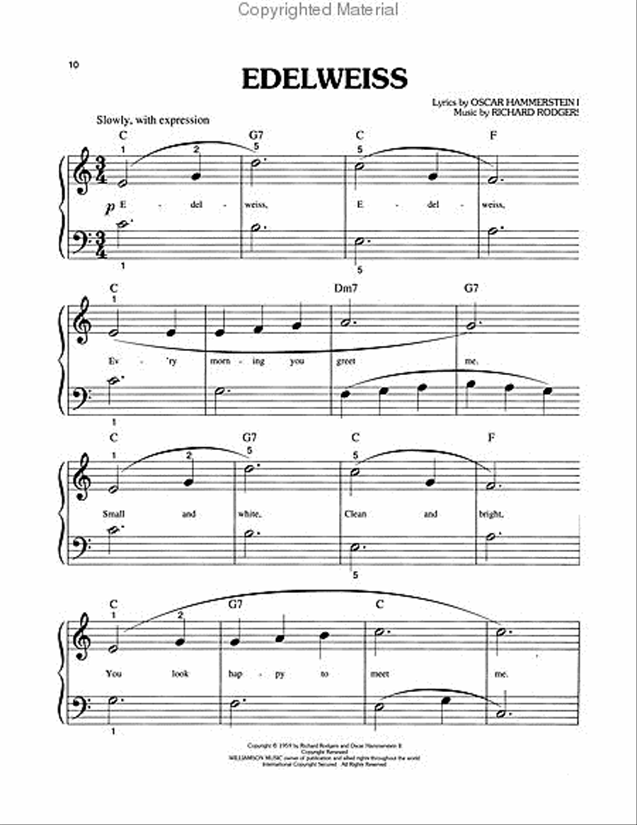 The Sound of Music Voice scores gallery preview page 3