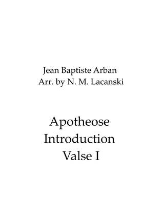 Book cover for Apotheose Introduction Valse I