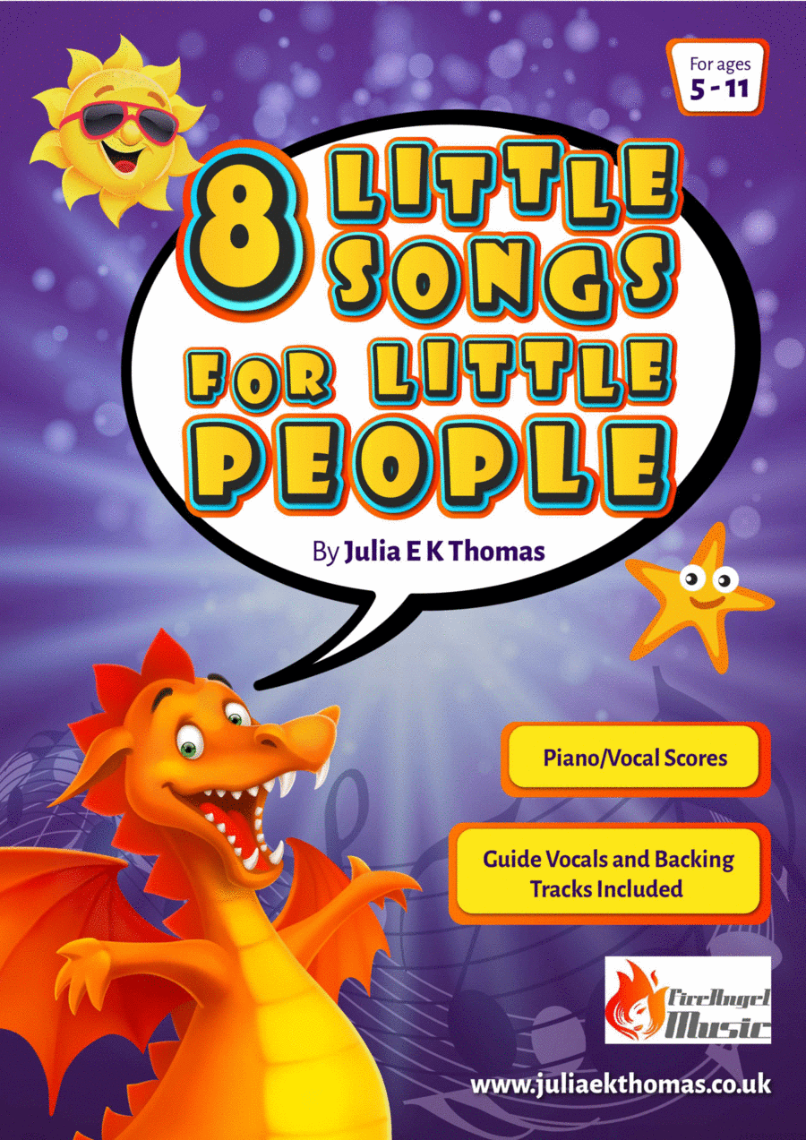 8 Little Songs For Little People Voice scores gallery preview page 1