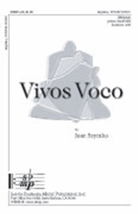 Book cover for Vivos Voco - SSAA Octavo