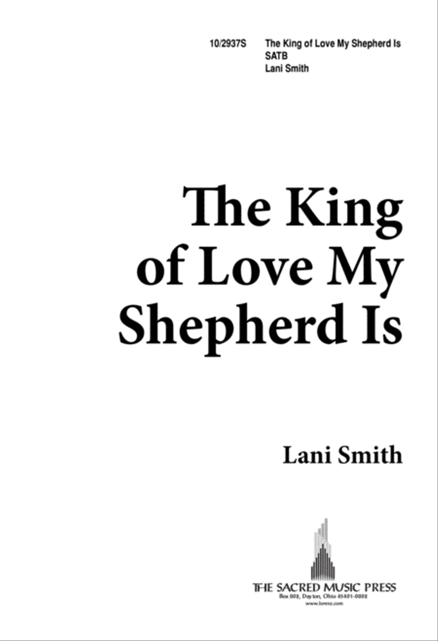 The King of Love My Shepherd Is 4-Part scores gallery preview page 1
