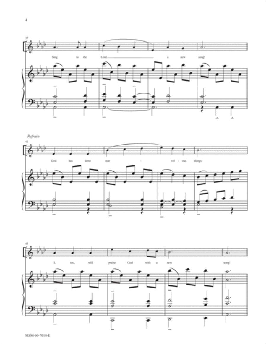 Earth and All Stars Earth and All Stars Choir scores gallery preview page 4